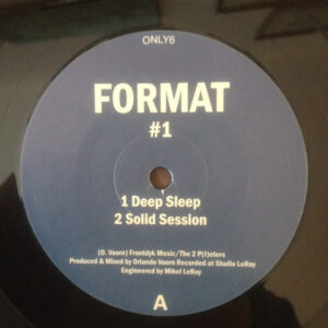 Reedicion 2015  del vinilo FORMAT 1 y su producción más icónica, ‘Solid Session’!”